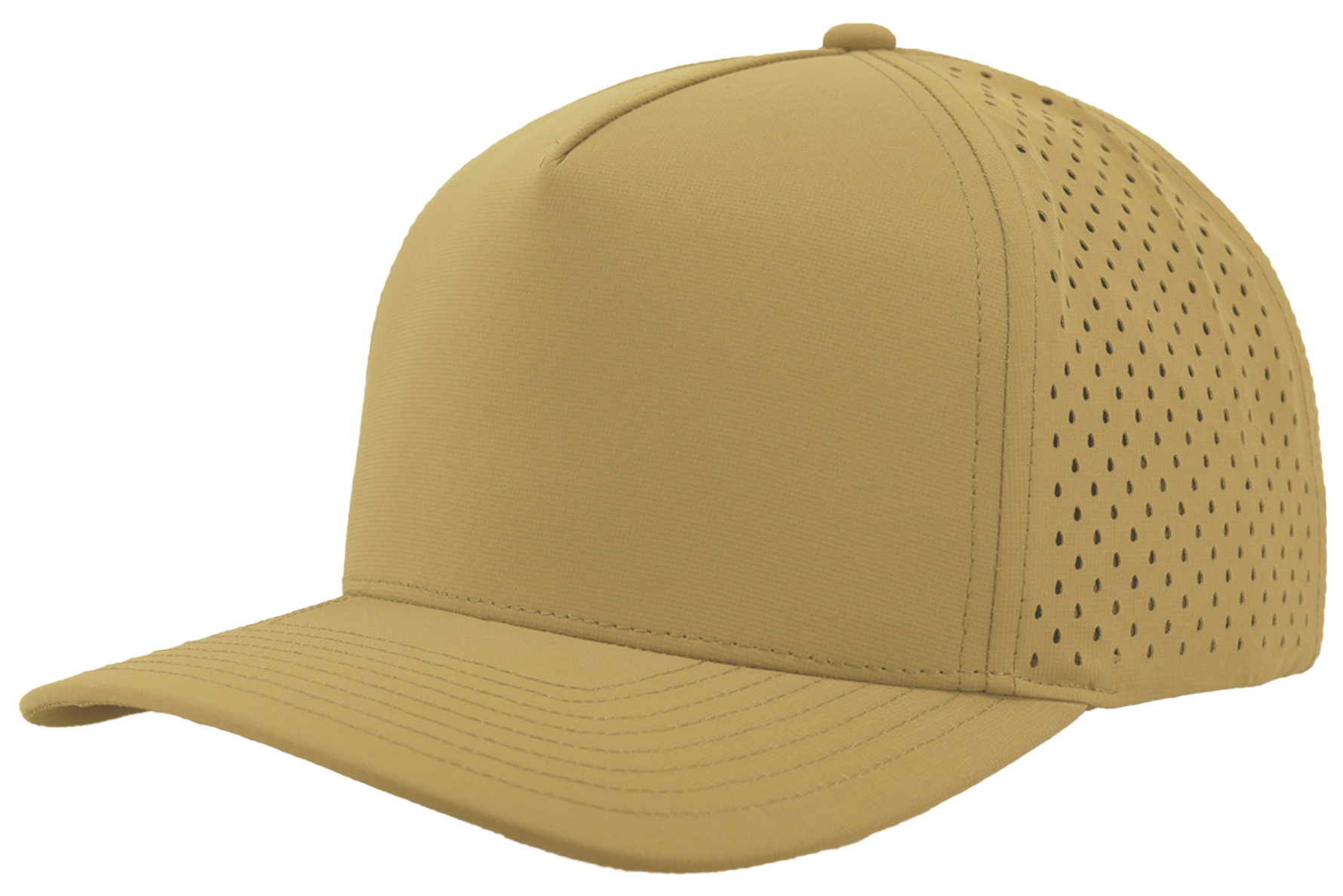 zapped headwear khaki blackhawk front side view Custom Hat 