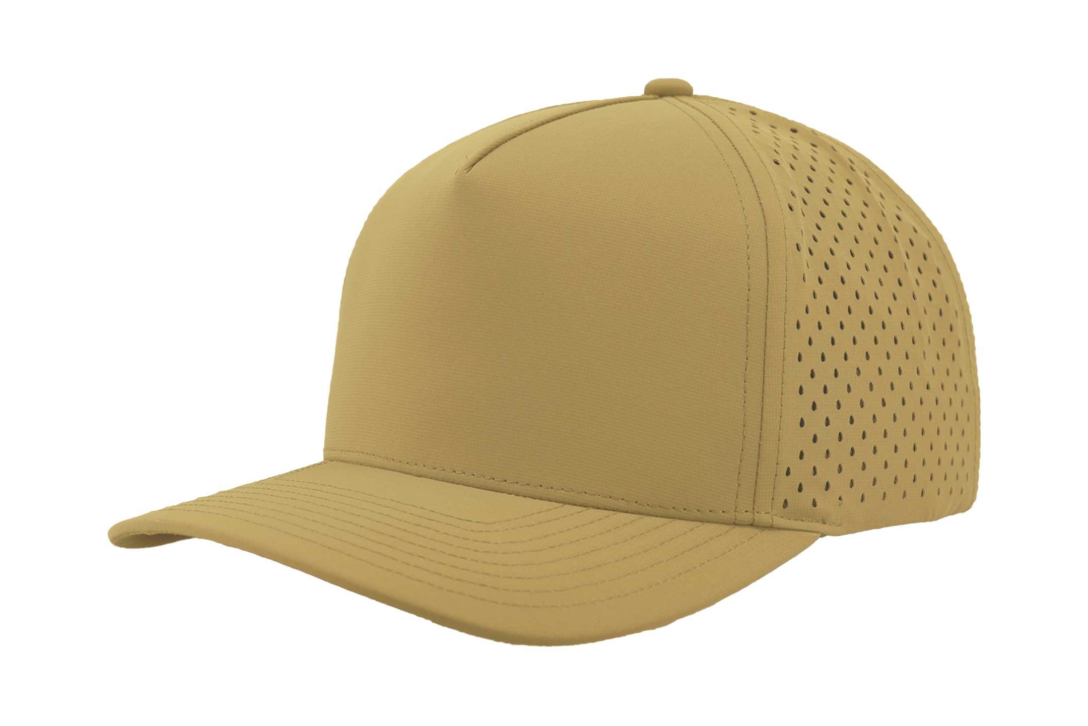 zapped headwear khaki blackhawk front side view Custom Hat 