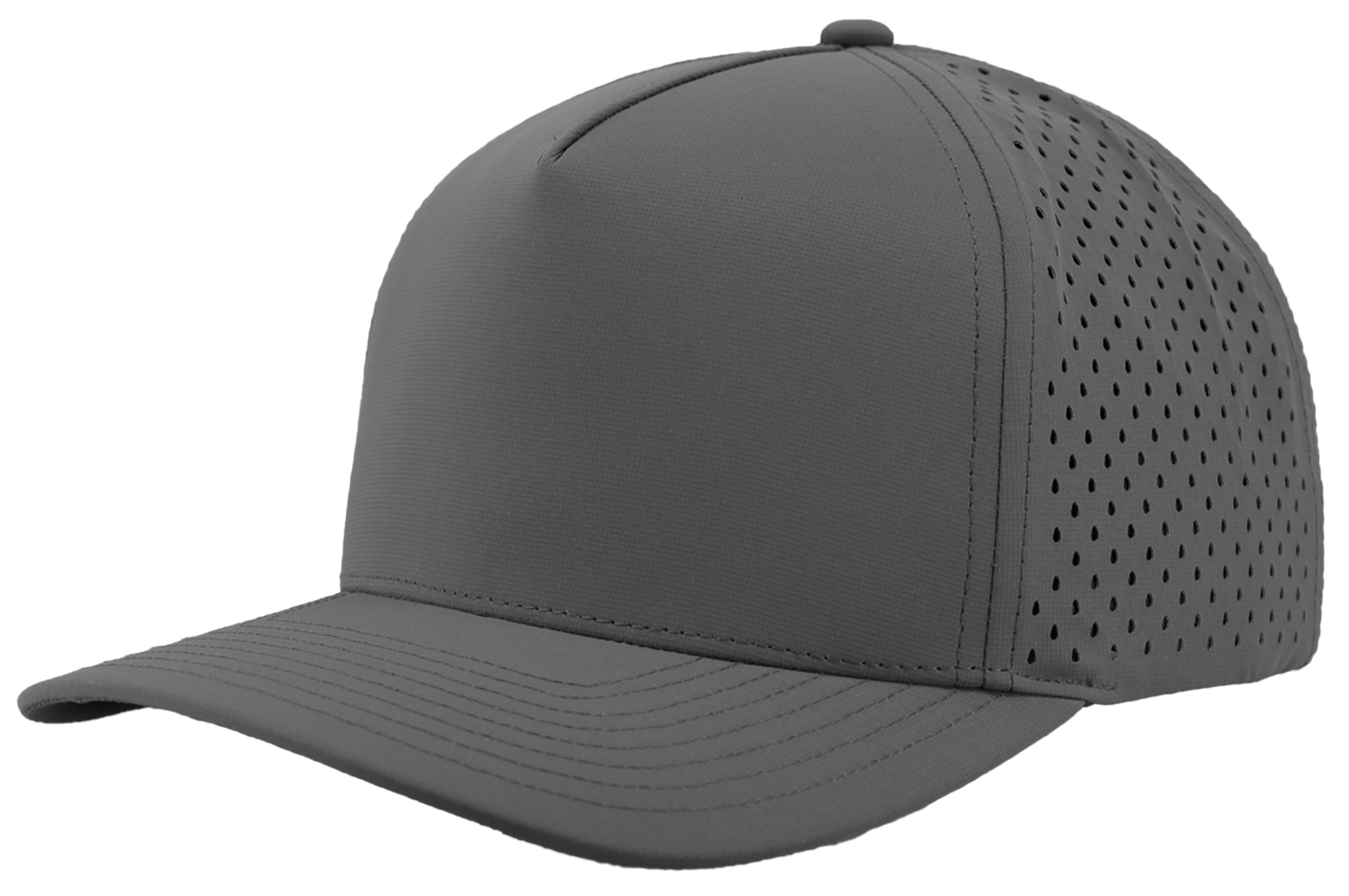 grey blackhawk front side view performance snapback