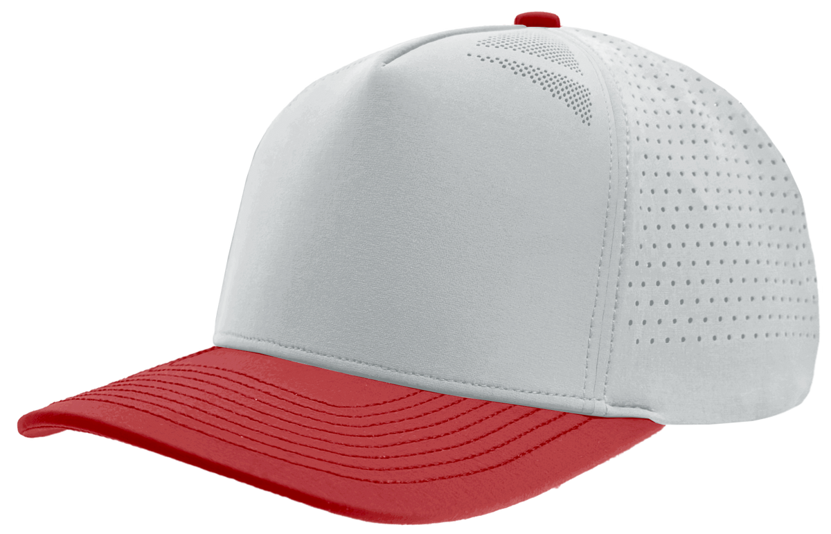 Blackhawk elite Silver/Red bill