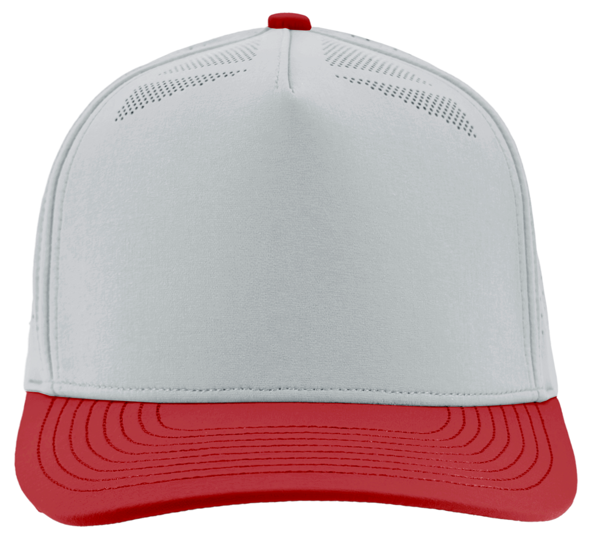 Blackhawk elite Silver/Red bill