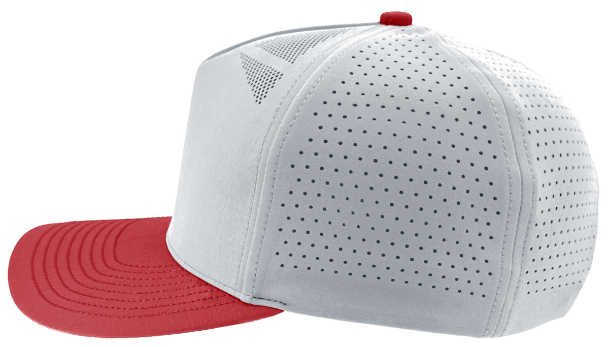 Blackhawk elite Silver/Red bill