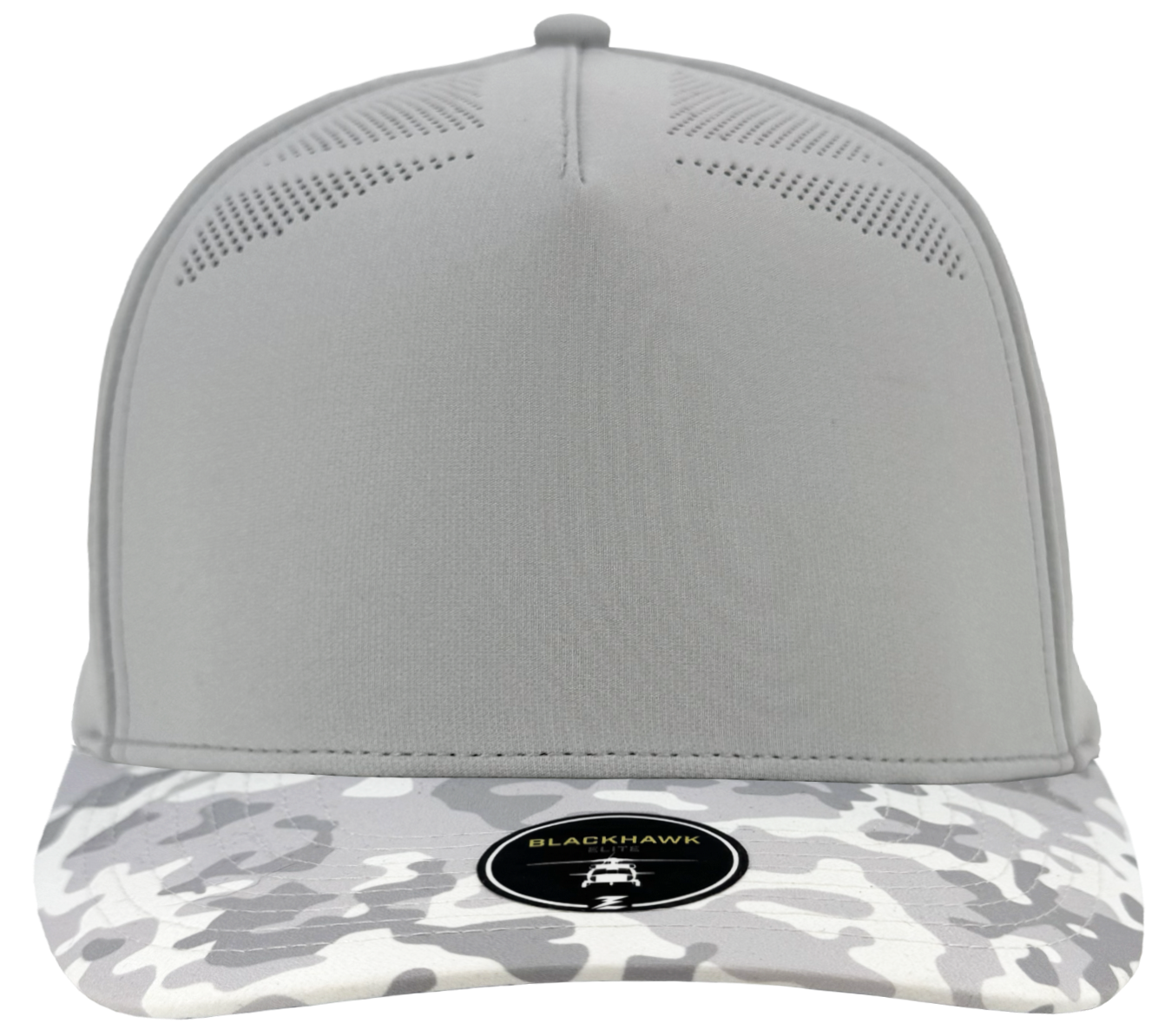 Blackhawk Elite snow camo perforated flexfit hat