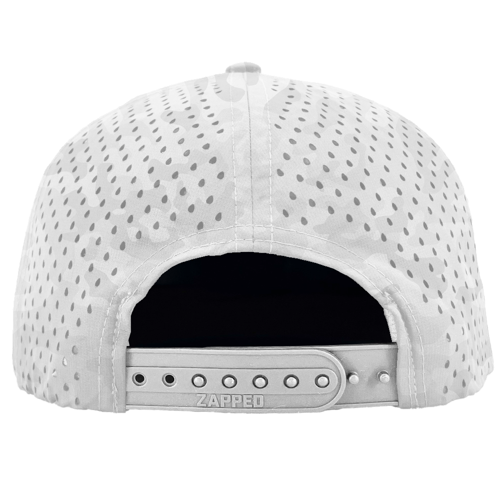 Snow Camo Custom Hat  Snapback