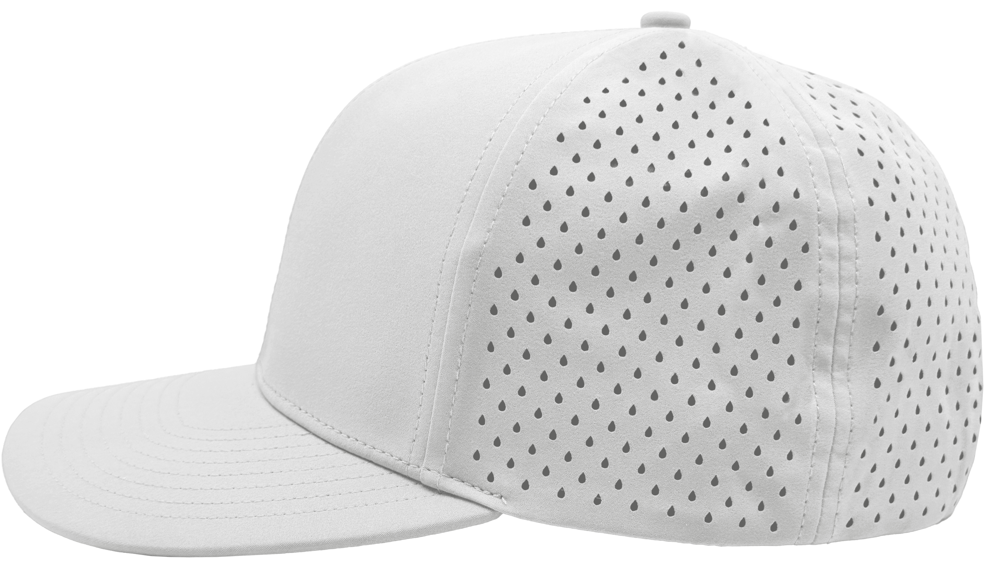 Custom hat for embroider 6 panel white