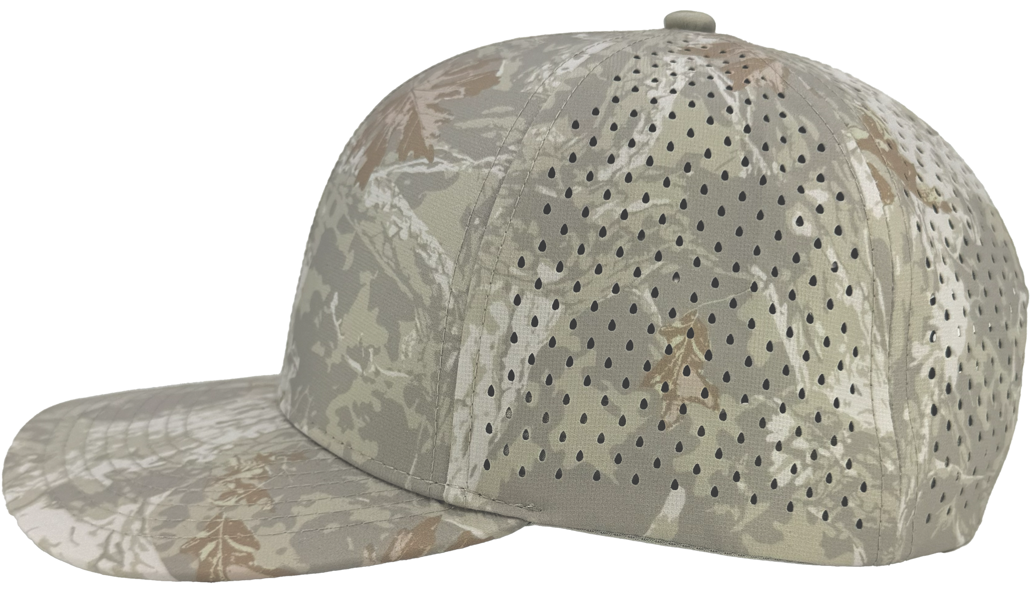 Custom hat for embroider 6 panel tree camo