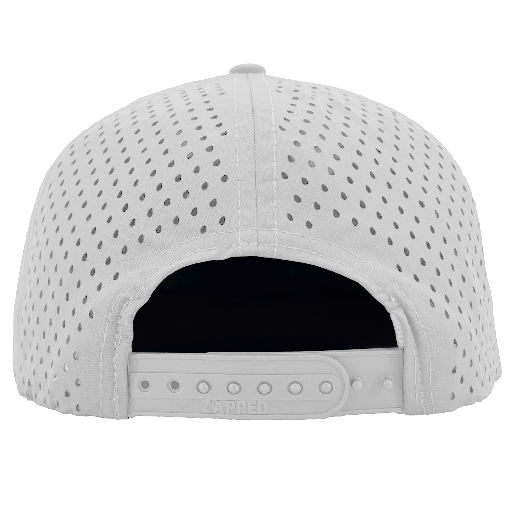 Custom hat for embroider 6 panel white