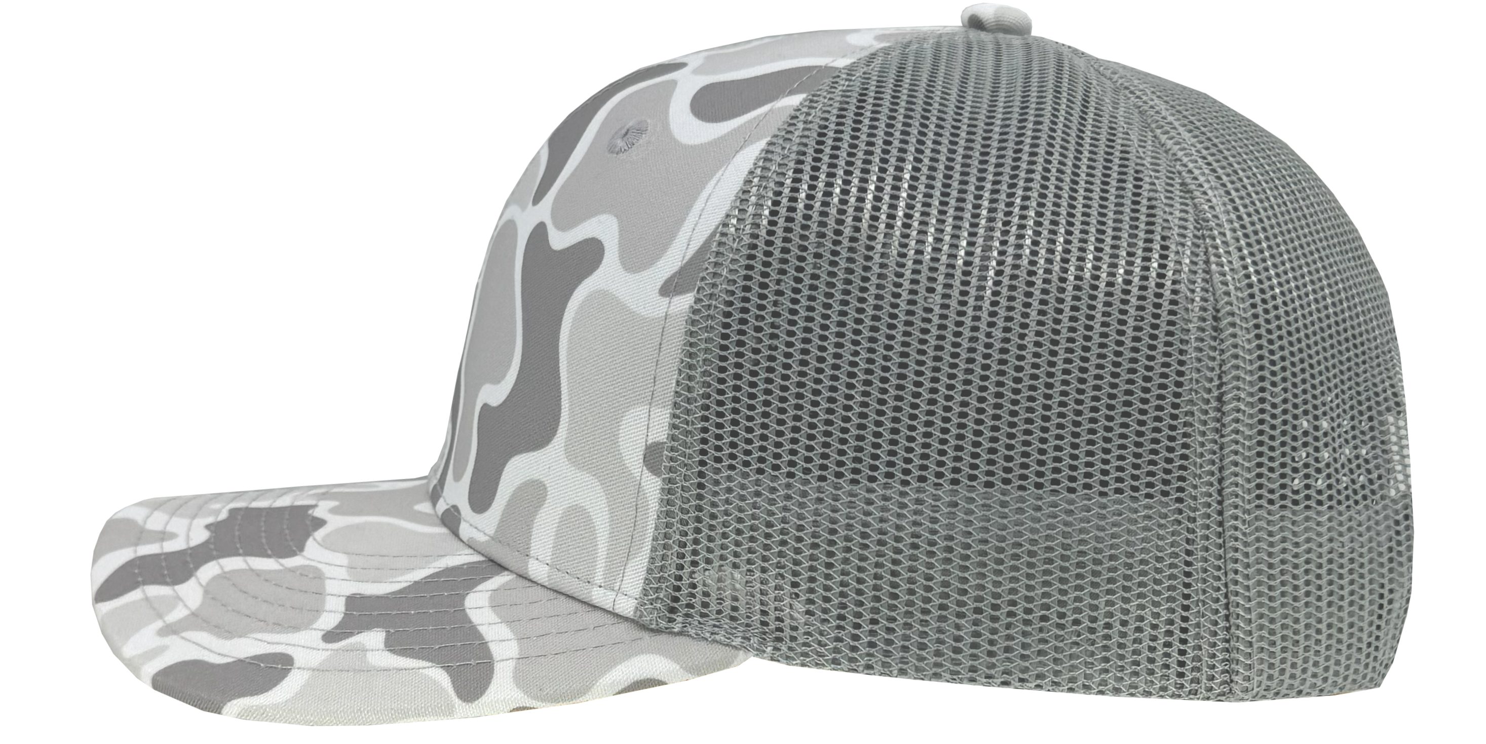 white old school camo trucker hat 112 