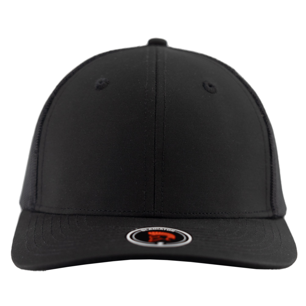 Gladiator-Water Repellent hat-Zapped Headwear-Black-Snapback-Custom hat-Zapped Headwear