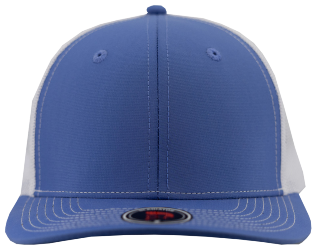 Gladiator- Custom Hat Water Repellent hat-Zapped Headwear-blue-white-Snapback-Custom hat-Zapped Headwear
