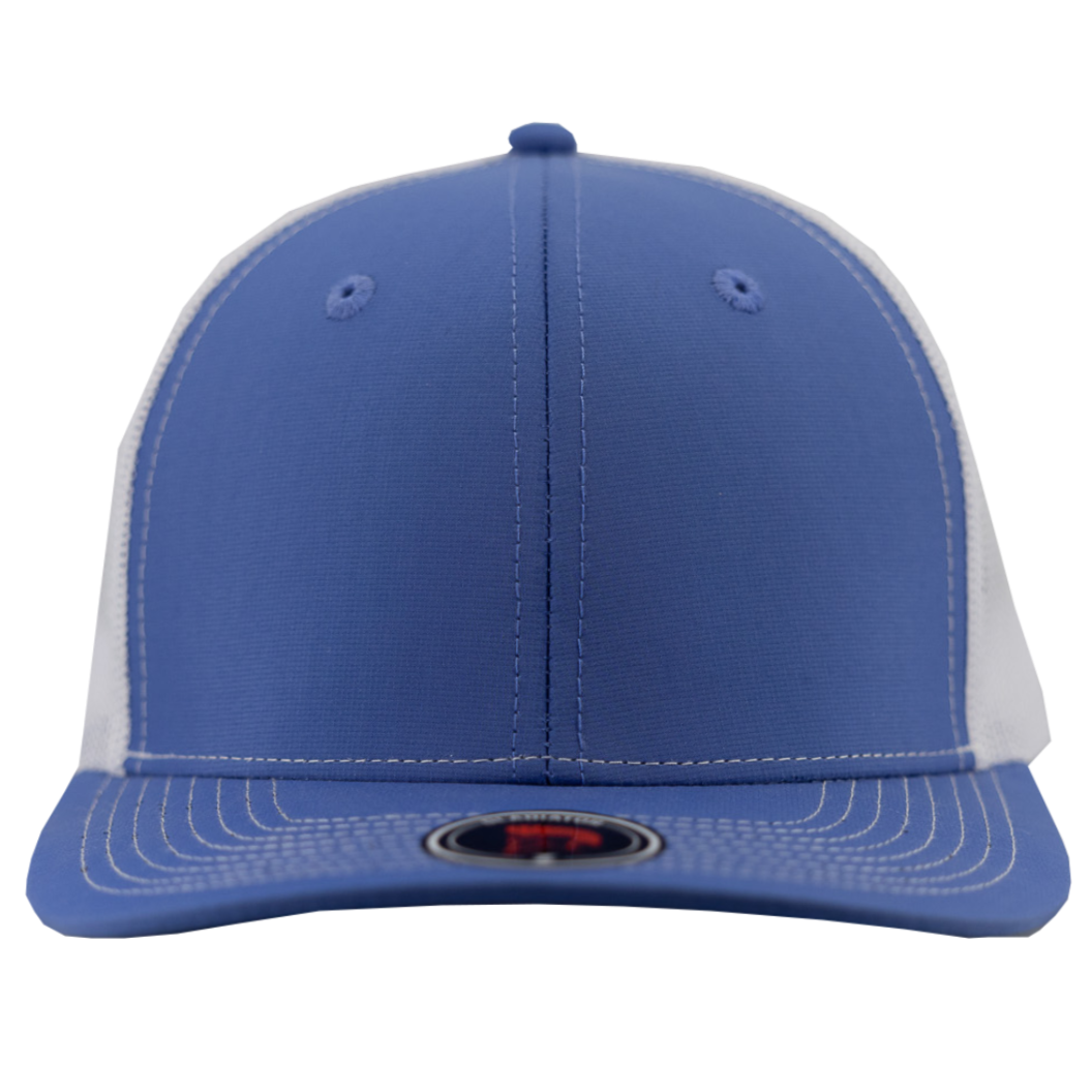 Gladiator-Water Repellent hat-Zapped Headwear-blue-white-Snapback-Custom hat-Zapped Headwear