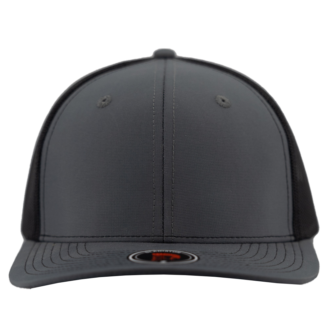 Gladiator-Water Repellent hat-Zapped Headwear-charcoal-black-Snapback-Custom hat-Zapped Headwear