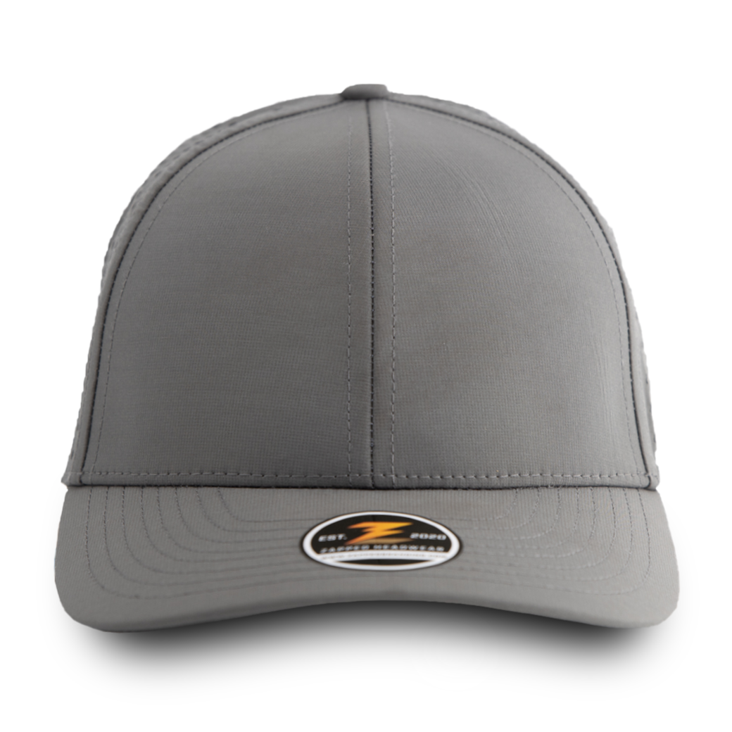 Custom Hat APACHE Blank-Water Repellent hat-Zapped Headwear-Grey-Zapped Headwear
