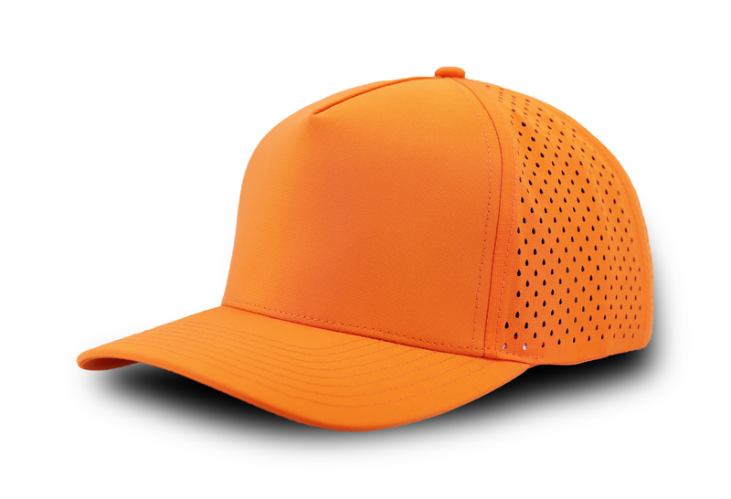 BLACKHAWK-Water Repellent hat-Zapped Headwear-Blaze Orange-Hunting hat- custom hat- snapback-Zapped Headwear