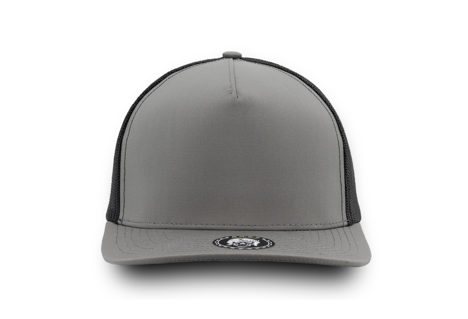 Custom Hat MARINE Blank-Water Repellent hat-Zapped Headwear-Charcoal/Black-Zapped Headwear