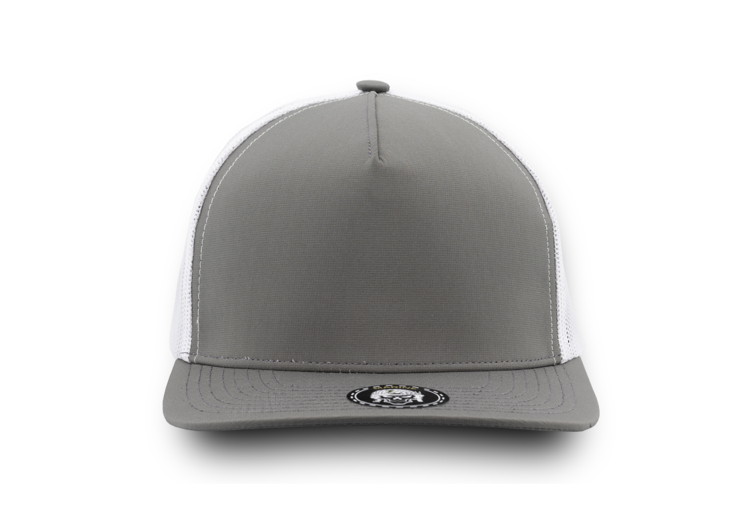 MARINE Custom Hat  Blank-Water Repellent hat-Zapped Headwear-Charcoal/White-Zapped Headwear