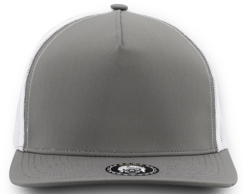 MARINE-Water Repellent hat-Zapped Headwear-Charcoal/White-Zapped Headwear-Snapback-Custom hat