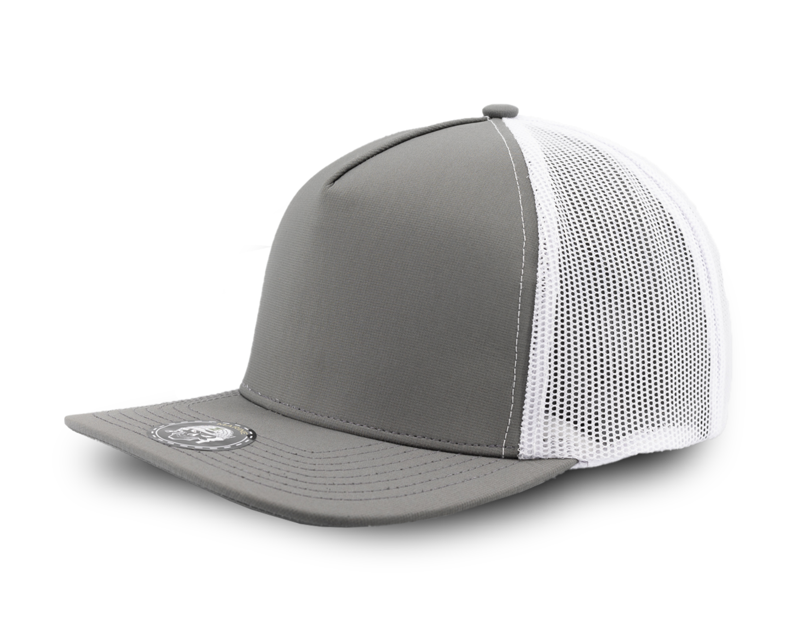 MARINE-Water Repellent hat-Zapped Headwear-Grey-White-Snapback-Zapped Headwear