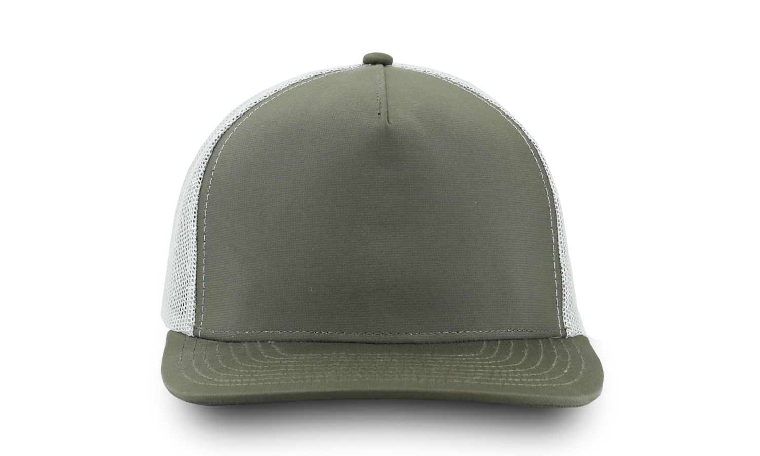 Sage-Grey Custom Hat Marine Front View