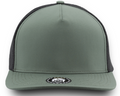 MARINE-Water Repellent hat-Zapped Headwear-Steel Green/Black-snapback-custom hat-Zapped Headwear