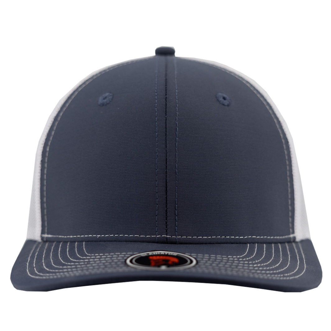 Custom Hat Gladiator-Water Repellent hat-Zapped Headwear-Snapback-Custom hat-Zapped Headwear-navy-white