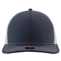 Gladiator-Water Repellent hat-Zapped Headwear-Snapback-Custom hat-Zapped Headwear-navy-white