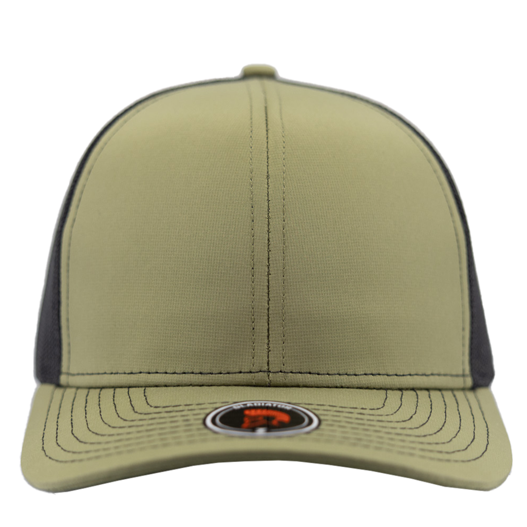 Gladiator-Water Repellent hat-Zapped Headwear-Snapback-Custom hat-Zapped Headwear-loden-black