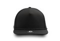 MARINE R+ (Rope brim) Blank-Water Repellent hat-Zapped Headwear-Black/ Twisted B/W rope-Zapped Headwear