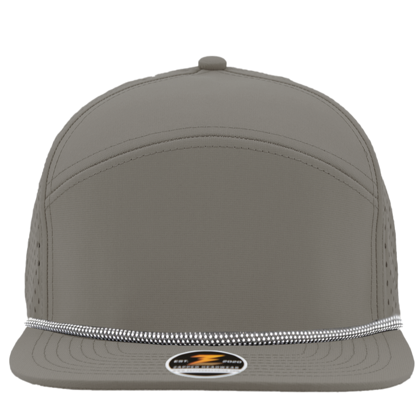 OSPREY Custom Hat -Water Repellent hat-Zapped Headwear-Grey-Rope Brim