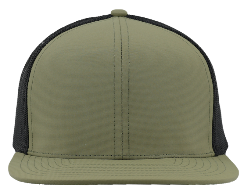 GENERAL-Custom hat-Flatbill-Snapback-Loden-Black- Zapped Headwear
