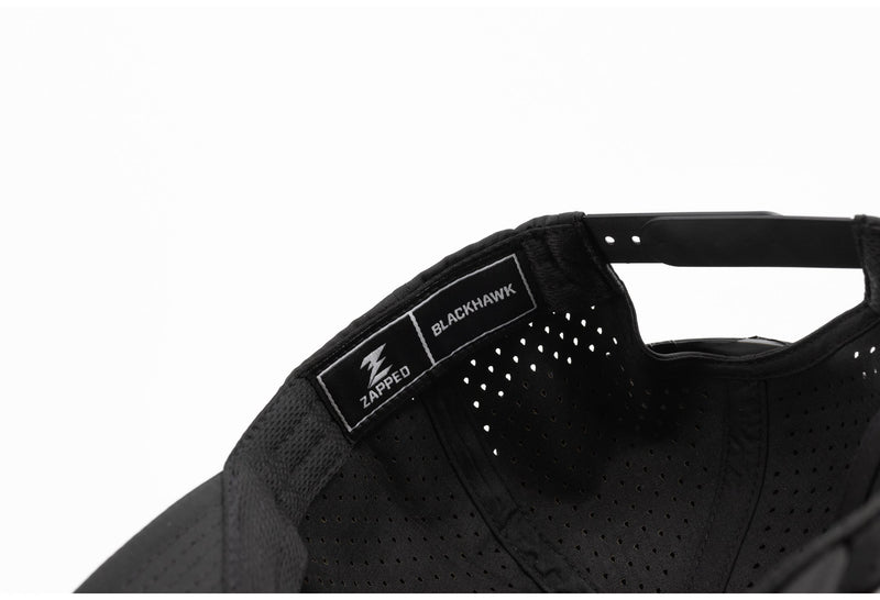 BLACKHAWK-Water Repellent hat-Zapped Headwear-Black Camo/Black-Zapped Headwear